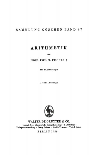 Arithmetik