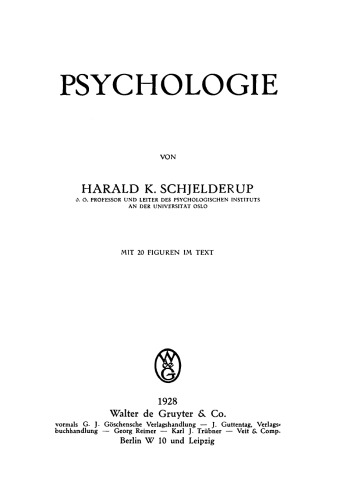 Psychologie