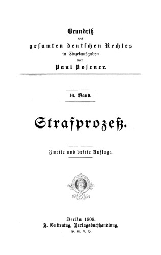Strafprozeß