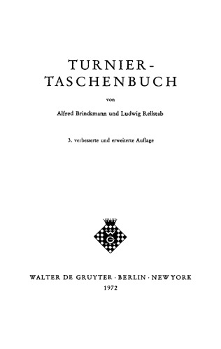 Turnier-Taschenbuch