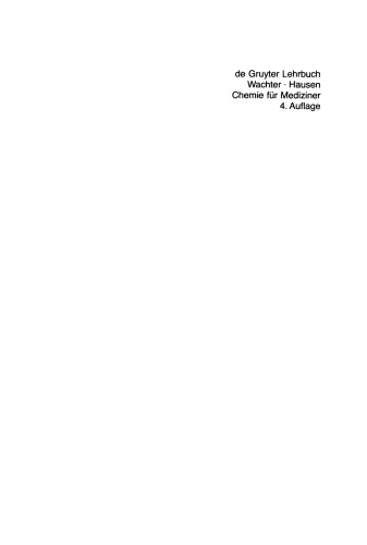 Chemie für Mediziner