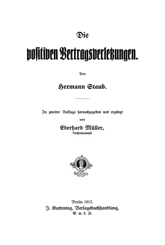Die positiven Vertragsverletzungen