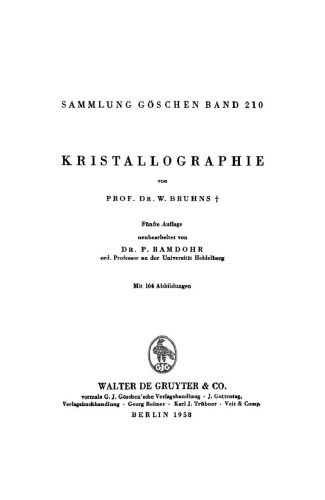 Kristallographie