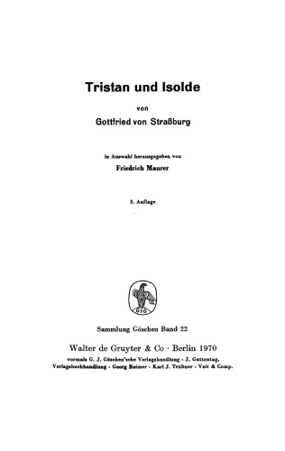 Tristan und Isolde