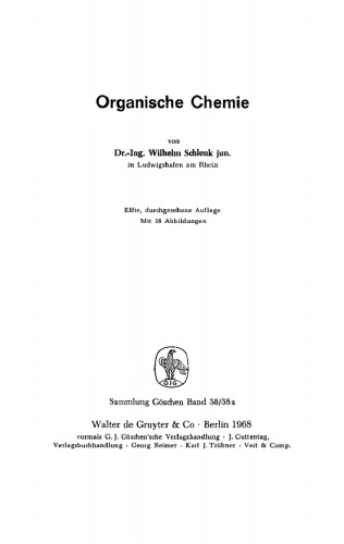 Organische Chemie
