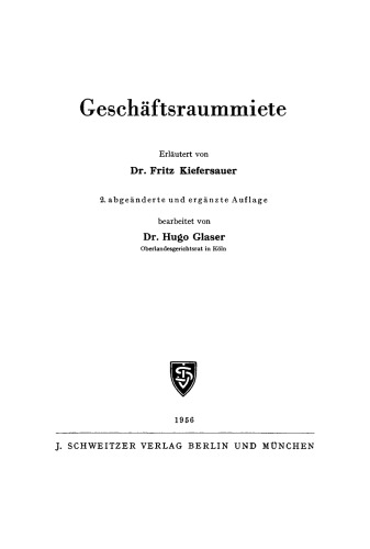 Geschäftsraummiete