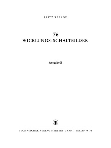 76 Wicklungs-Schaltbilder: Ausgabe B