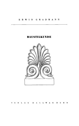 Baustilkunde