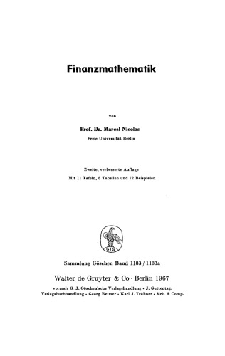 Finanzmathematik