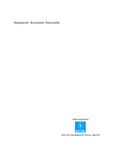 Pancreatitis