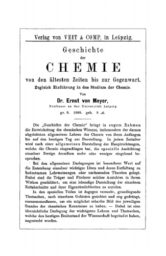 Erste Anleitung zur qualitativen chemischen Analyse: Für Studirende der Chemie, Pharmacie und Medicin