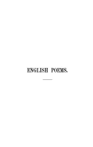 English Poems: Selected from the best Authors
