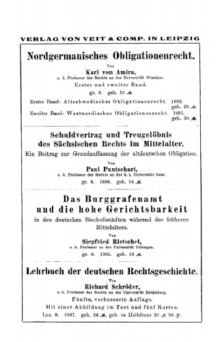 Übungen im bürgerlichen Recht für Anfänger zum akademischen Gebrauch und zum Selbststudium