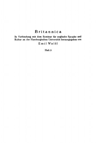 Thomas Hardys Naturansicht in seinen Romanen