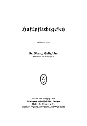 Haftpflichtgesetz