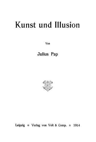 Kunst und Illusion