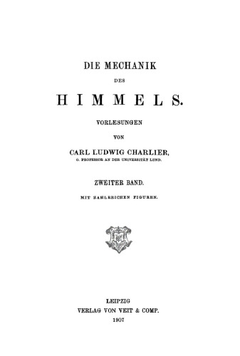 Die Mechanik des Himmels: Band 2