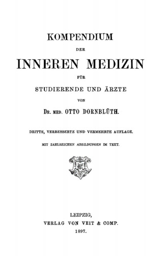 Kompendium der inneren Medizin für Studierende und Ärzte