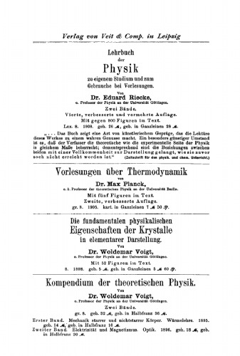 Einführung in die Determinantentheorie einschließlich der unendlichen und der Fredholmschen Determinanten