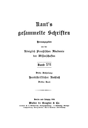 Gesammelte Schriften: Band 14 (III, Band 3) Logik