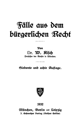 Fälle aus dem bürgerlichen Recht