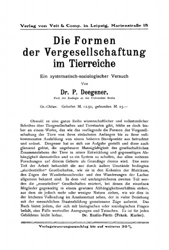 Die technischen Leistungen der Pflanzen