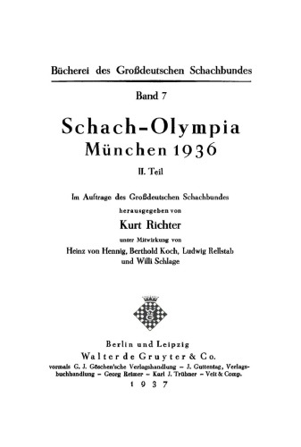 Schach-Olympia München 1036, Teil 2