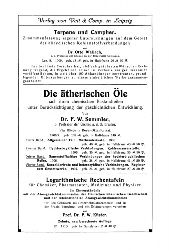Die direkte Einführung von Substituenten in den Benzolkern: Ein Beitrag zur Lösung des Substitutionsproblems in aromatischen Verbindungen. Kritische Literaturübersicht und experimentelle Untersuchungen