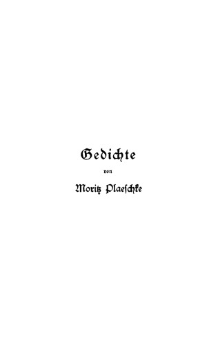 Gedichte