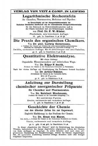 Lehrbuch der Chemie: [Teil 2] Organischer Teil