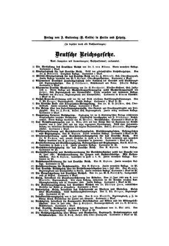 Die Haftpflicht der Eisenbahnen, Bergwerke usw.: Für die bei deren Betriebe herbeigeführten Tödtungen und Körperverletzungen. Erläuterungen des Reichsgesetzes vom 7. Juni 1871