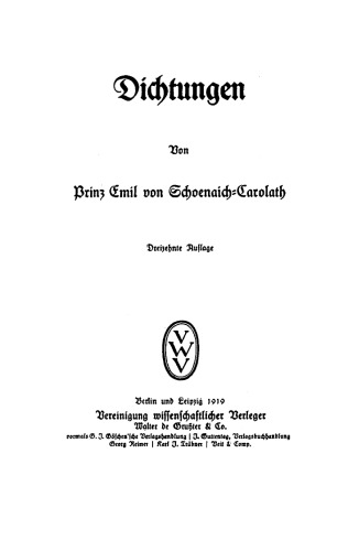 Dichtungen