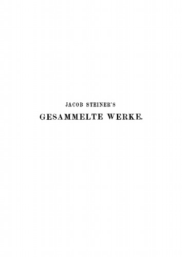 Gesammelte Werke: Band 2