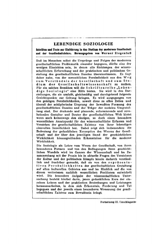 Die Genossenschaften