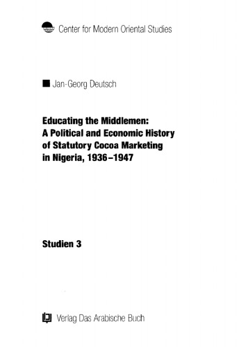 Educating the Middlemen