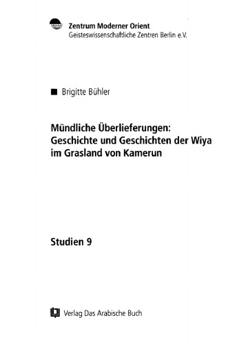 Mündliche Überlieferungen
