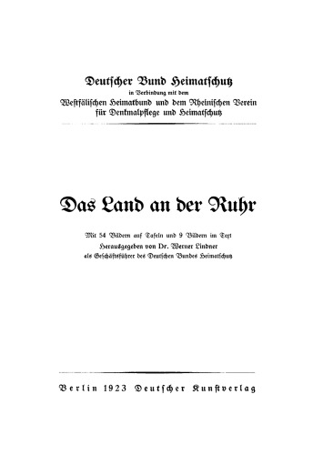 Das Land an der Ruhr
