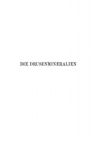 Die Drusenmineralien des Striegauer Granits