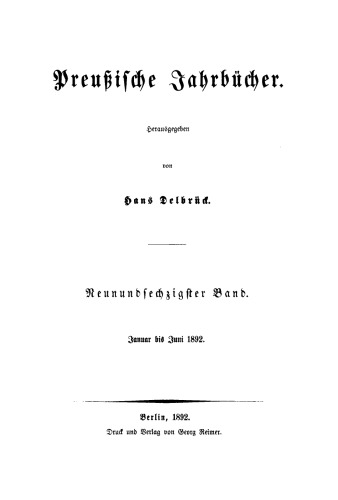 Journal für die Baukunst: Band 69 Januar bis Juni 1892