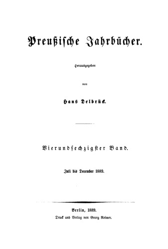 Juli bis Dezember 1889