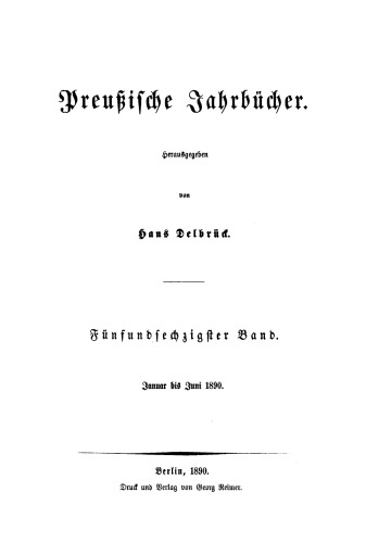 Januar bis Juni 1890