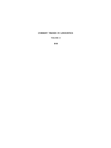 History of Linguistics, Vol. 2