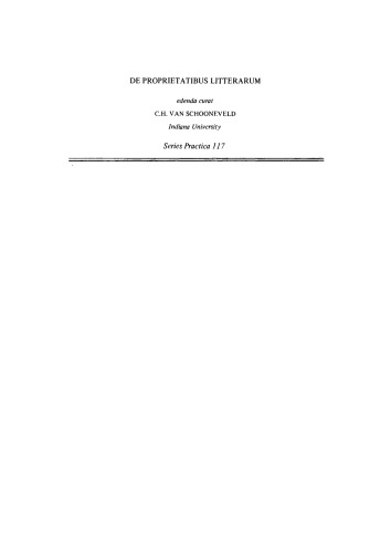 English Verse: Theory and history
