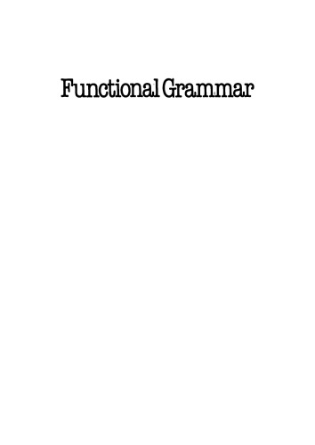 Functional Grammar