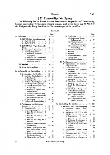 UWG: Lieferung 8 §§ 25, 26