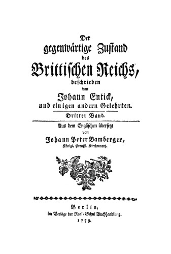 Der gegenwärtige Zustand des brittischen Reichs: Band 3