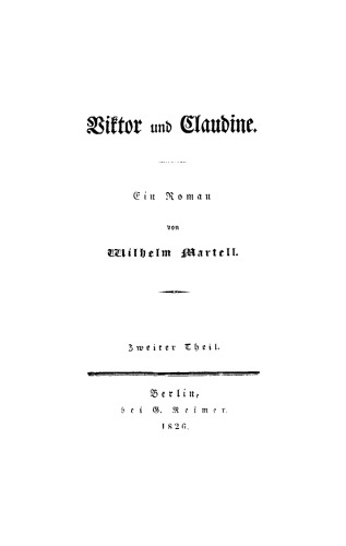 Viktor und Claudine: Teil 2