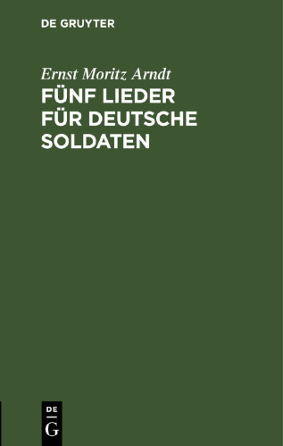 Fünf Lieder für deutsche Soldaten
