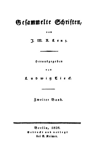 Gesammelte Schriften: Band 2