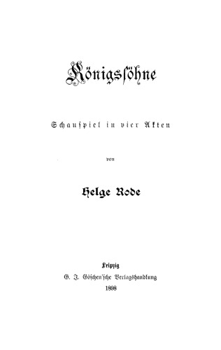 Königssöhne
